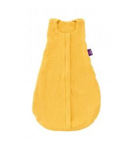 TRÄUMELAND LETNÍ SPACÍ PYTEL LIEBMICH MUSSELIN SENFGELB 110 CM - SPACÍ PYTLE - SPINKÁNÍ