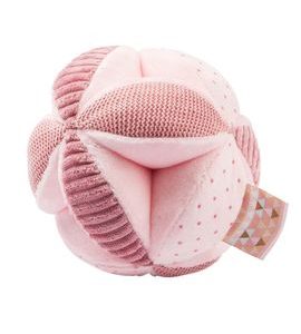 NATTOU HRAČKA MÍČ EDUKAČNÍ 4 AKTIVITY LAPIDOU PINK - AKTIVNÍ HRAČKY - PRO DĚTI