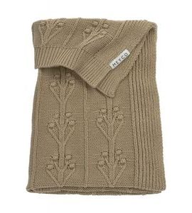 MEYCO DEKA ROMANTIC FLOWER - TAUPE - DĚTSKÉ DEKY PRO MIMINKA - SPINKÁNÍ