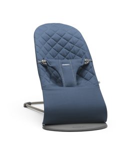 BABYBJORN LEHÁTKO BABYBJORN BLISS MIDNIGHT BLUE WOVEN CLASSIC - LEHÁTKA A HOUPADLA - SPINKÁNÍ