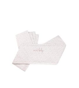 ENIE BABY POVLEČENÍ BAVLNĚNÉ FRAGMENTS PURPLE 100X135 A 40X60 CM - POVLEČENÍ DO POSTÝLKY - SPINKÁNÍ