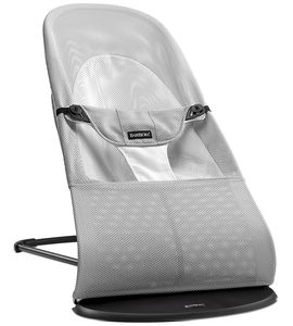 BABYBJÖRN LEHÁTKO BALANCE SOFT SILVER/WHITE MESH - LEHÁTKA A HOUPADLA - SPINKÁNÍ