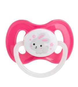 CANPOL BABIES DUDLÍK KAUČUKOVÝ TŘEŠINKA BUNNY&COMPANY 6-18M 1KS RŮŽOVÝ - ŠIDÍTKA A DOPLŇKY - KRMENÍ