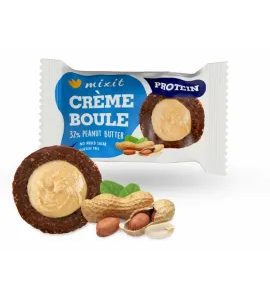 PROTEINOVÁ CRÈME BOULE - PEANUT BUTTER - SLADKÉ ZOBÁNÍ - PRO MAMINKY