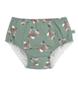 LÄSSIG PLENKOVÉ PLAVKY SCOOTER/DOG GREEN 13-18 MĚSÍCŮ (VEL. 86) - UV OBLEČENÍ - PRO DĚTI