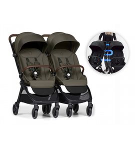 BUMPRIDER CONNECT MINI 2X KOČÁREK S MADLEM FOREST GREEN - KOČÁRKY DO LETADLA - KOČÁRKY A PŘÍSLUŠENSTVÍ