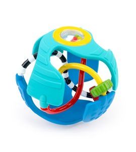 BABY EINSTEIN HRAČKA SENZORICKÝ MÍČ S KOUSÁTKEM RATTLE & SENSE™ 3M+ - SENZORICKÉ HRAČKY - PRO DĚTI
