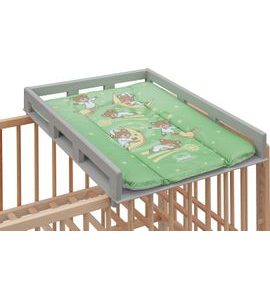 SCARLETT PŘEBALOVACÍ PULT OGY NA POSTÝLKU ŠEDÝ S PŘEBALOVACÍ PODLOŽKOU GALAXY ZELENÝ - PŘEBALOVACÍ PULTY - PŘEBALOVÁNÍ