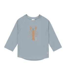 LÄSSIG SPLASH LONG SLEEVE RASHGUARD CRAYFISH LIGHT BLUE - UV OBLEČENÍ - PRO DĚTI