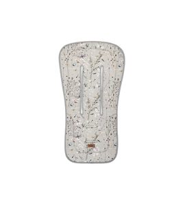 KIKKABOO SEDACÍ PODLOŽKA DO KOČÁRKU DREAMY FIELDS GREY - PODLOŽKY DO KOČÁRKU - KOČÁRKY A PŘÍSLUŠENSTVÍ