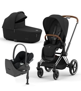 CYBEX PRIAM 4.0 2023 SADA COMFORT 5V1 CHROME BROWN PODVOZEK + POTAH SEZENÍ + KORBA LUX + CLOUD T PLUS + BASE T - KOMBINACE S PŘÍSLUŠENSTVÍM - KOČÍKY A PRÍSLUŠENSTVO