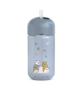 SUAVINEX LAHVIČKA S BRČKEM BEAR 340 ML - DĚTSKÉ HRNEČKY - KRMENÍ