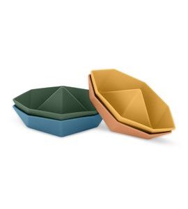 PETITE&MARS HRAČKY SILIKONOVÉ DO KOUPELE 6M+ - HRAČKY DO VANY - PRO DĚTI