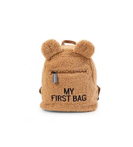 CHILDHOME DĚTSKÝ BATOH MY FIRST BAG TEDDY BEIGE - BATOHY A TAŠKY - PRO DĚTI