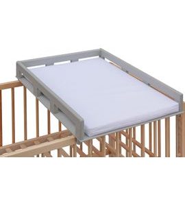 SCARLETT PŘEBALOVACÍ PULT OGY NA POSTÝLKU ŠEDÝ S PŘEBALOVACÍ PODLOŽKOU BÍLÁ - PŘEBALOVACÍ PULTY - PŘEBALOVÁNÍ