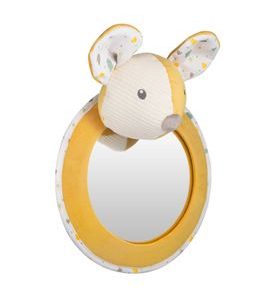 CANPOL BABIES HEBKÝ MAZLÍČEK SE ZRCÁTKEM DO AUTA MOUSE - ZRCÁTKA DO AUTA - AUTOSEDAČKY A PŘÍSLUŠENSTVÍ