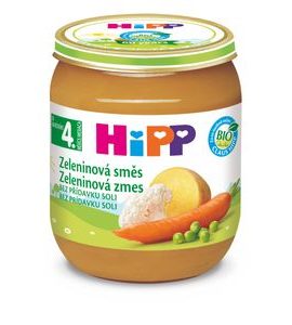 HIPP BIO ZELENINOVÁ SMĚS - MASO/ZELENINA - KRMENÍ