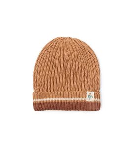 LITTLE DUTCH ČEPIČKA PLETENÁ BROWN VEL. 92/104 - ČEPIČKY A KLOBOUČKY - PRO DĚTI