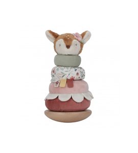 LITTLE DUTCH NASAZOVACÍ KROUŽKY FAIRY GARDEN - STOHOVACÍ HRAČKY - PRO DĚTI