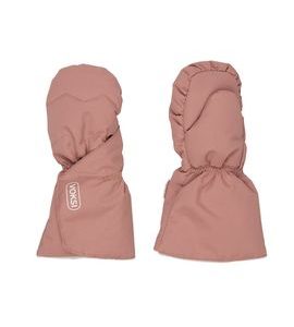 VOKSI DĚTSKÉ RUKAVICE BLUSH PINK / LIGHT GREY 0-1R - RUKAVIČKY, ŠÁTKY, NÁKRČNÍKY - PRO DĚTI