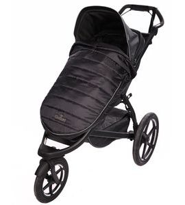 EMITEX JARNÍ NÁNOŽNÍK BLACK COMFY - FUSAKY DO KOČÁRKU - KOČÁRKY A PŘÍSLUŠENSTVÍ