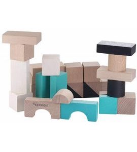 KINDSGUT DŘEVĚNÉ KOSTKY - KOSTKY - PRO DĚTI