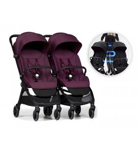 BUMPRIDER CONNECT MINI 2X KOČÁREK S MADLEM ITALIAN PLUM - GOLFOVÉ KOČÁRKY - KOČÁRKY A PŘÍSLUŠENSTVÍ