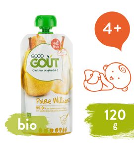 GOOD GOUT BIO HRUŠKA WILLIAMS (120 G) - KAPSIČKY - KRMENÍ