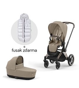 CYBEX PRIAM 4.0 SET PODVOZEK + SPORTOVNÍ SEZENÍ + KORBA + FUSAK ZDARMA 2025 - CYBEX PLATINUM - KOČÁRKY A PŘÍSLUŠENSTVÍ