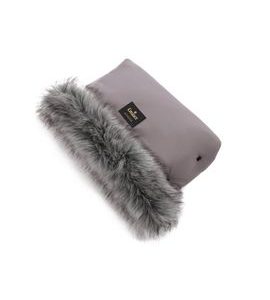 EMITEX RUKÁVNÍK LUXURY SOFT DARK GREY - RUKÁVNÍKY NA KOČÁREK - KOČÁRKY A PŘÍSLUŠENSTVÍ