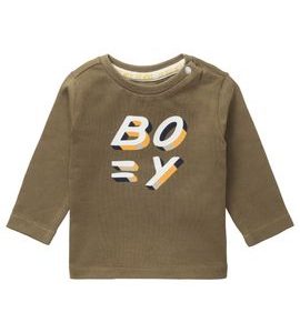 NOPPIES LONGSLEEVE TRING GOTHIC OLIVE - TRIČKA KRÁTKÝ / DLOUHÝ RUKÁV - PRO DĚTI