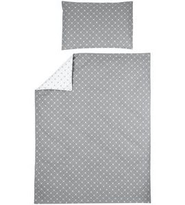 MEYCO POVLEČENÍ 100X135 CM - LOUIS GREY - POVLEČENÍ DO POSTÝLKY - SPINKÁNÍ
