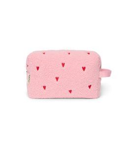 STUDIO NOOS TEDDY TOILETRY - TOALETNÍ TAŠTIČKA | LIGHT PINK HEARTS - DOPLŇKY - PRO MAMINKY