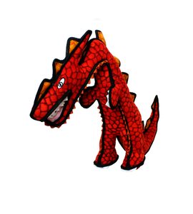 TUFFY Dinosaur DESTRUCTOSAURUS - červený stojící