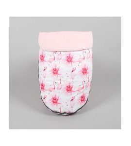 NÁNOŽNÍK PLAMEŇÁK + VELVET BABY RŮŽOVÁ - NÁNOŽNÍKY - KOČÁRKY A PŘÍSLUŠENSTVÍ