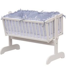 SCARLETT KOLÉBKA S KOMPLETNÍ VÝBAVOU - SCARLETT TORO - ŠEDÁ - KOŠÍKY A KOLÉBKY - SPINKÁNÍ