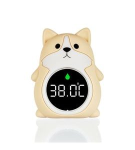 ZOPA SILIKONOVÝ DIGITÁLNÍ TEPLOMĚR 3V1 - NOČNÍ SVĚTLA - SPINKÁNÍ