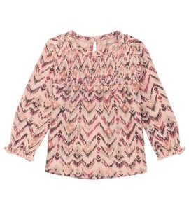 NOPPIES LONGSLEEVE SAVAGE ROSE SMOKE - TRIČKA KRÁTKÝ / DLOUHÝ RUKÁV - PRO DĚTI