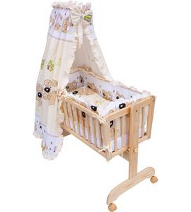 SCARLETT KOLÉBKA S KOMPLETNÍ VÝBAVOU SCARLETT JAPY BÉŽOVÁ - KOŠÍKY A KOLÉBKY - SPINKÁNÍ
