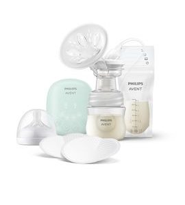 PHILIPS AVENT ODSÁVAČKA MATEŘSKÉHO MLÉKA ELEKTRICKÁ SADA ESSENTIAL SCD323/20+DÁREK - ODSÁVAČKY MATEŘSKÉHO MLÉKA - KRMENÍ