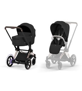 CYBEX E-PRIAM COMFORT KOMPLETNÍ KOČÁREK 2026 - DVOJKOMBINACE - KOČÁRKY A PŘÍSLUŠENSTVÍ