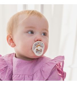 BIBS X LIBERTY COLOUR SYMETRICKÉ DUDLÍKY Z PŘÍRODNÍHO KAUČUKU 2KS VEL. 1 - ŠIDÍTKA A DOPLŇKY - KRMENÍ
