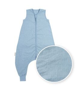 MEYCO LETNÍ LNĚNÝ JUMPER 92 - JEANS BLUE - SPACÍ PYTLE - SPINKÁNÍ