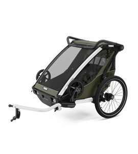 THULE CHARIOT LITE DOUBLE VINTAGE GREEN - VOZÍKY ZA KOLO - NOŠENÍ & SPORT