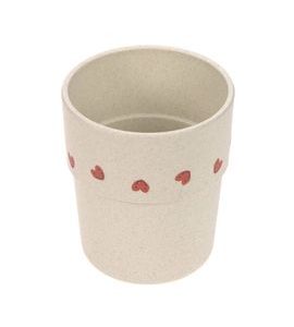 LÄSSIG MUG PP/CELLULOSE HAPPY RASCALS HEART LAVENDER - DĚTSKÉ HRNEČKY - KRMENÍ