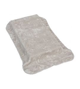 ŠPANĚLSKÁ DEKA 6627 - ŠEDÁ, 110 X 140 CM - DĚTSKÉ DEKY PRO MIMINKA - SPINKÁNÍ