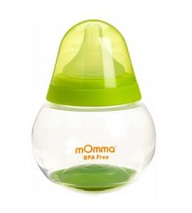 LANSINOH KOJENECKÁ LÁHEV MOMMA 250ML GREEN - KOJENECKÉ LAHVE - KRMENÍ