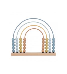 LITTLE DUTCH POČÍTADLO DŘEVĚNÉ DUHA FOREST FRIENDS - MOTORICKÉ A HRY - PRO DĚTI