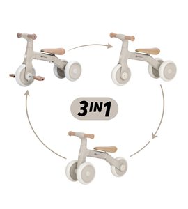 PETITE&MARS TŘÍKOLKA MULTIFUNKČNÍ 3V1 BINGO - DĚTSKÁ ODRÁŽEDLA - PRO DĚTI