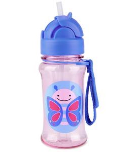SKIP HOP ZOO TRITAN LÁHEV S BRČKEM 355ML CHOBOTNICE 12M+ - SPORTOVNÍ LAHVE - KRMENÍ